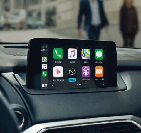 2020 Mazda CX-9 with available Apple CarPlay | Bommarito Mazda South County in St. Louis MO