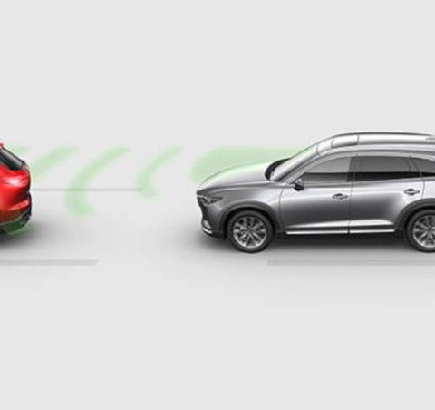 2020 Mazda CX-9 SMART CITY BRAKE SUPPORT WITH PEDESTRIAN DETECTION | Bommarito Mazda South County in St. Louis MO
