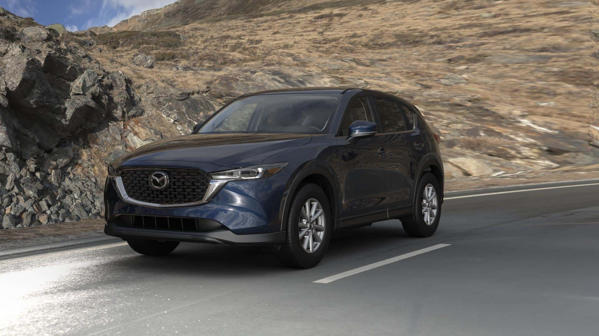 2023 Mazda CX-5 2.5 S Select Deep Crystal Blue Mica | Bommarito Mazda South County in St. Louis MO