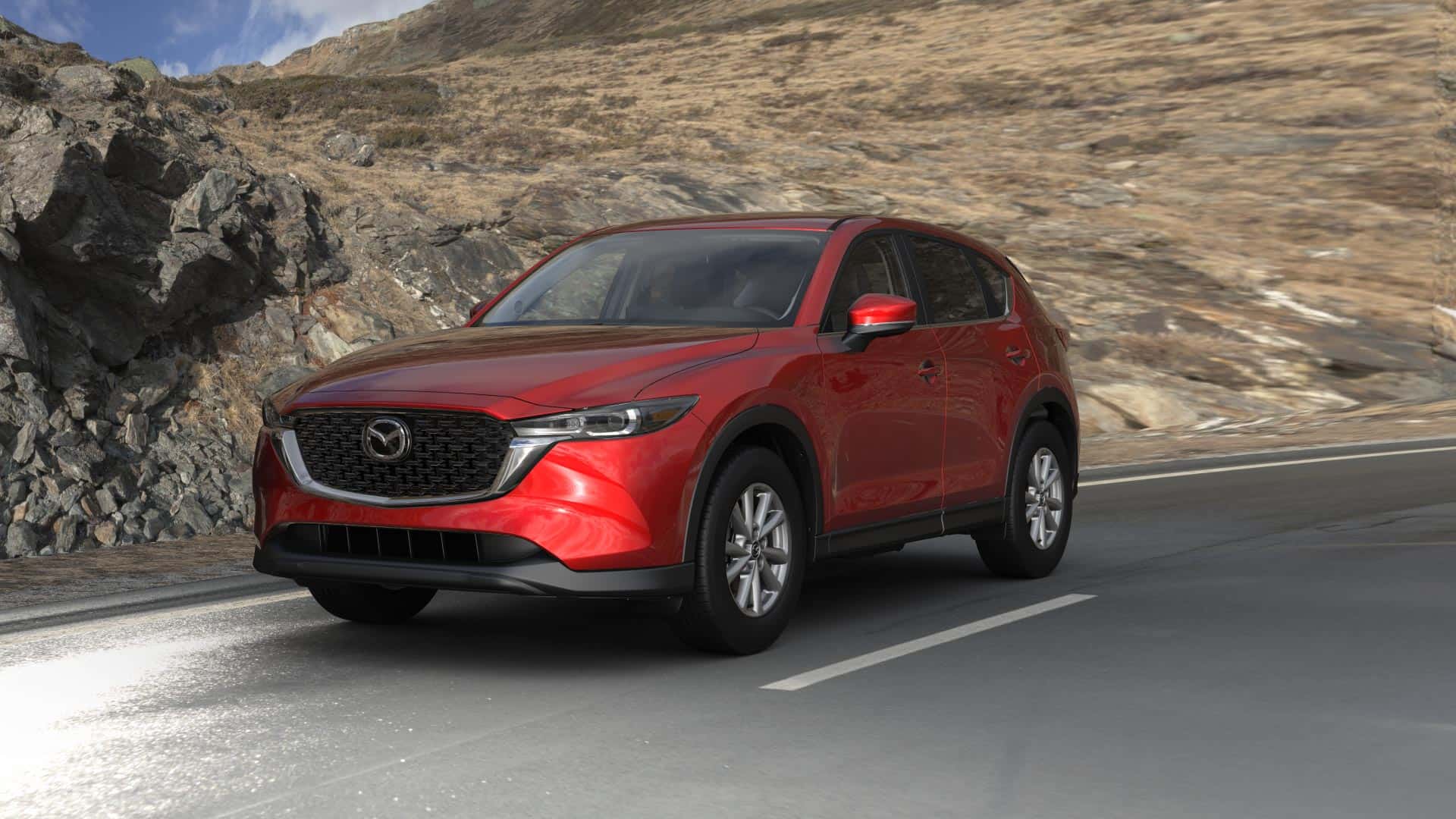 2023 Mazda CX-5 2.5 S Select Soul Red Crystal Metallic | Bommarito Mazda South County in St. Louis MO