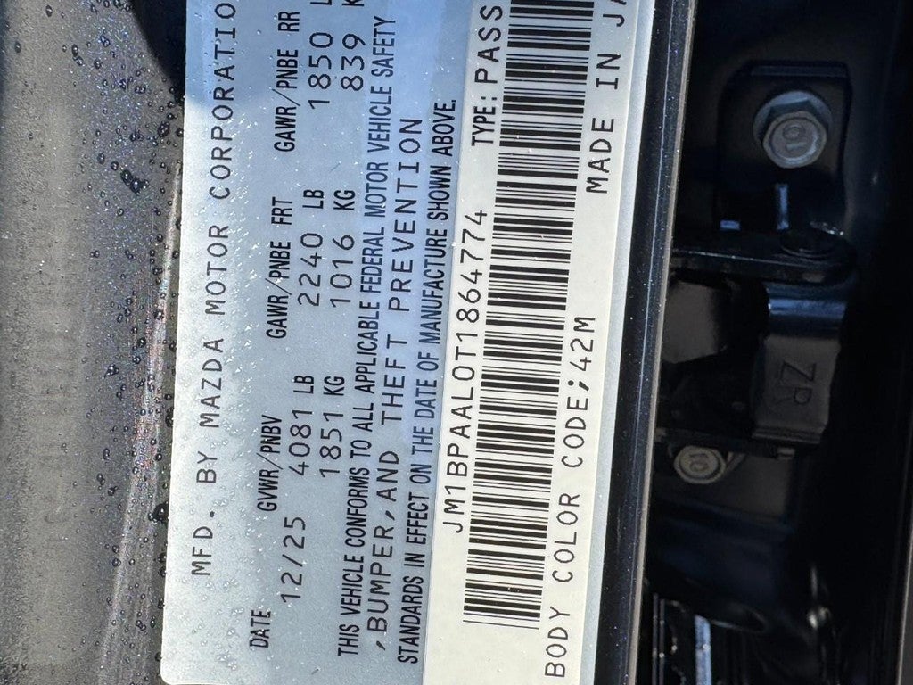 2026 Mazda Mazda3 Sedan 2.5 S