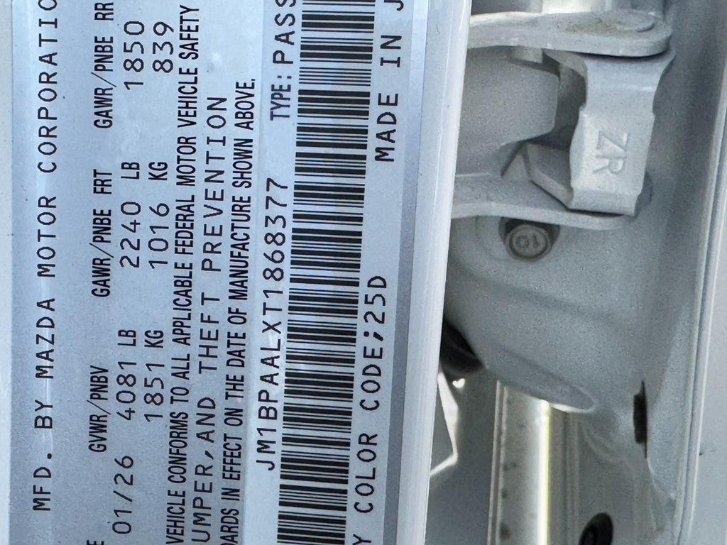 2026 Mazda Mazda3 Sedan 2.5 S