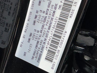 2026 Mazda Mazda3 Sedan 2.5 S Preferred