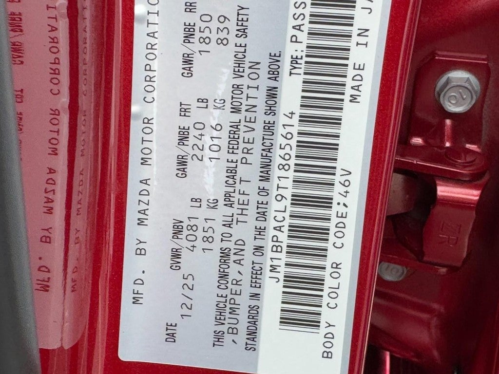 2026 Mazda Mazda3 Sedan 2.5 S Preferred