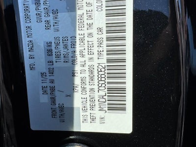 2025 Mazda Mazda MX-5 Miata RF Club