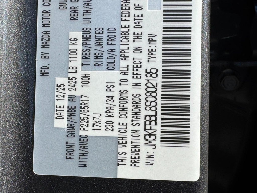 2025 Mazda Mazda CX-5 2.5 S Select AWD