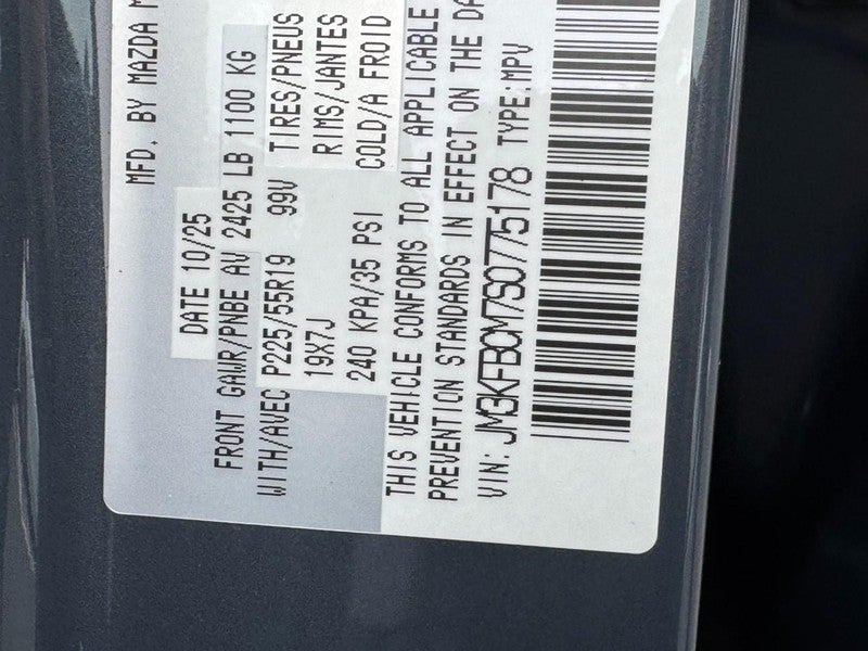 2025 Mazda Mazda CX-5 2.5 S Carbon Edition AWD