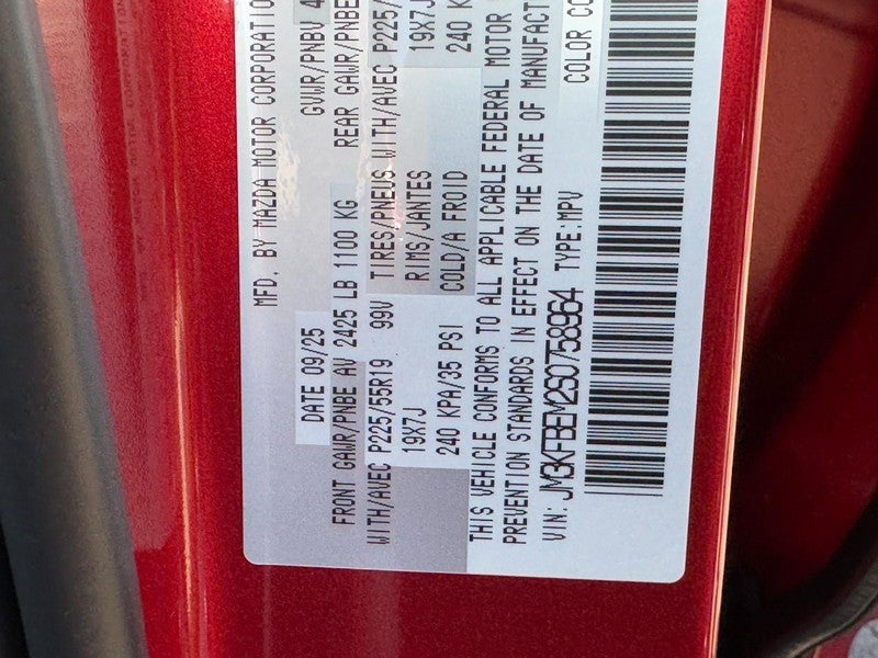 2025 Mazda Mazda CX-5 2.5 S Premium Plus AWD