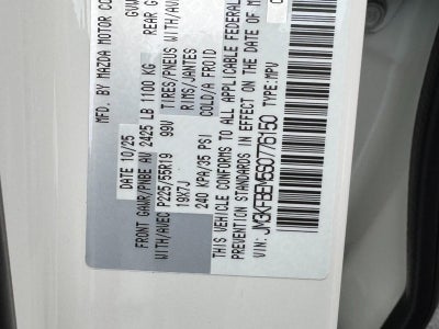 2025 Mazda Mazda CX-5 2.5 S Premium Plus AWD