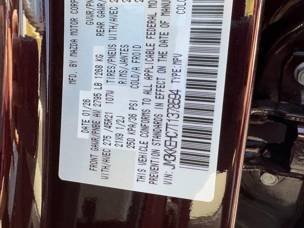 2026 Mazda Mazda CX-90 3.3 Turbo S Premium Plus AWD