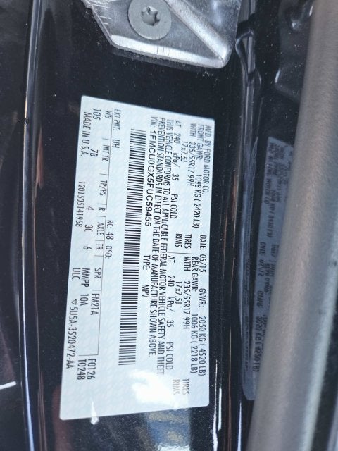 2015 Ford Escape SE
