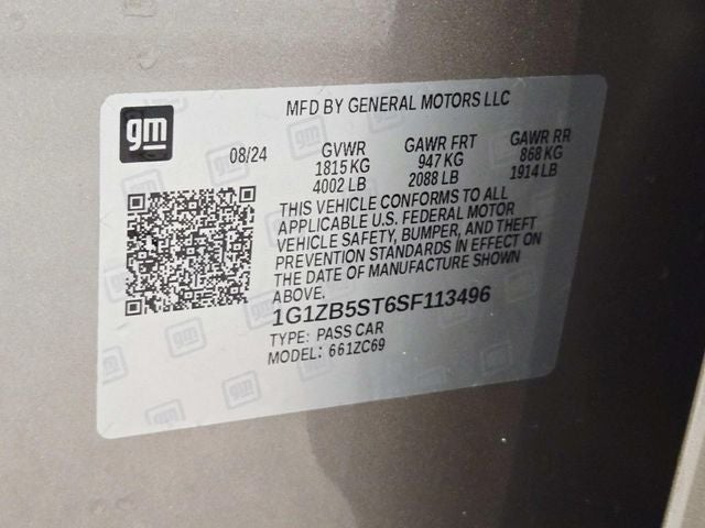 2025 Chevrolet Malibu LS 1LS