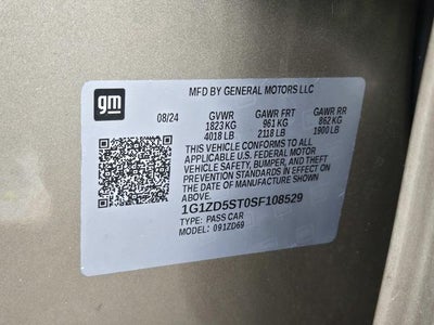 2025 Chevrolet Malibu LT 1LT