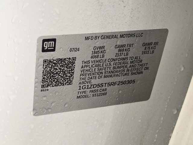 2024 Chevrolet Malibu LT 1LT