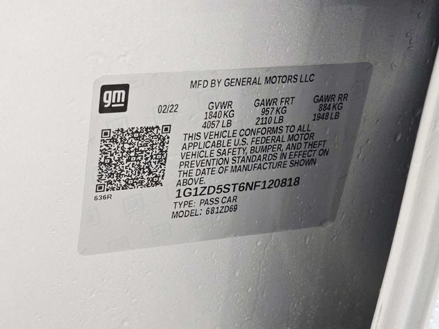 2022 Chevrolet Malibu LT