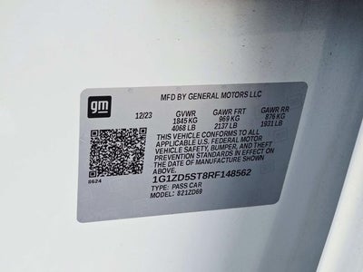 2024 Chevrolet Malibu LT 1LT