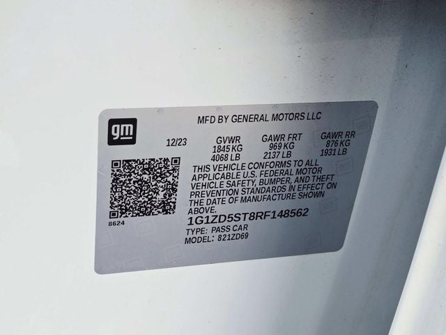 2024 Chevrolet Malibu LT 1LT