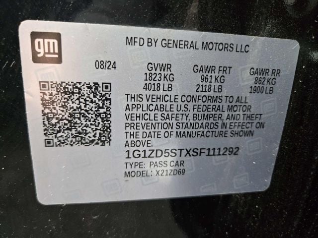 2025 Chevrolet Malibu LT 1LT