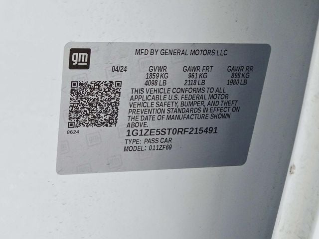 2024 Chevrolet Malibu LT 2LT