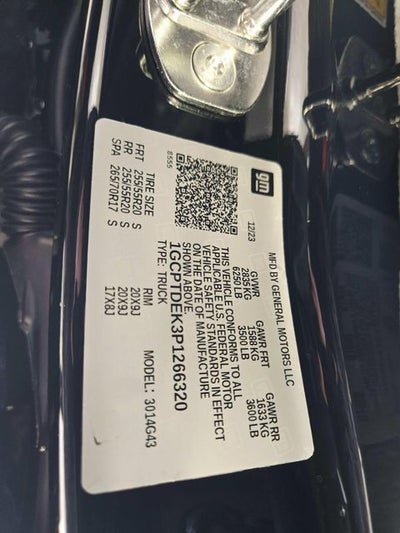 2023 Chevrolet Colorado Z71