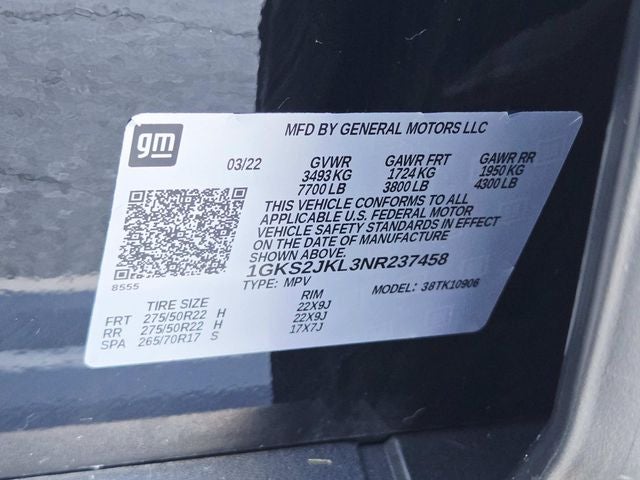 2022 GMC Yukon XL Denali