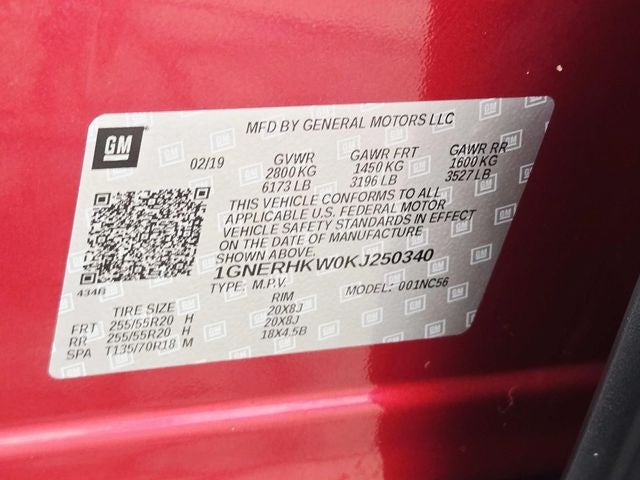 2019 Chevrolet Traverse 3LT