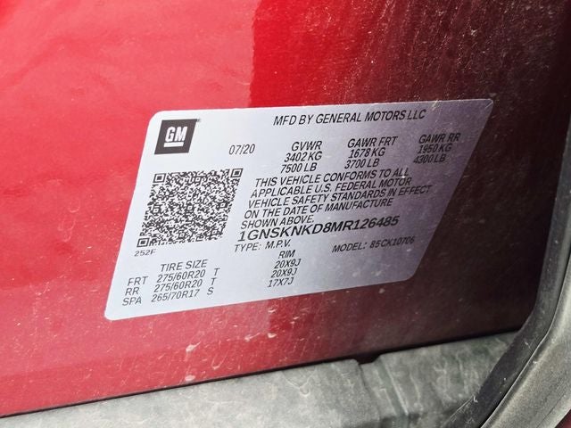 2021 Chevrolet Tahoe LT