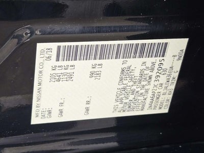 2018 Nissan Maxima 3.5 SL