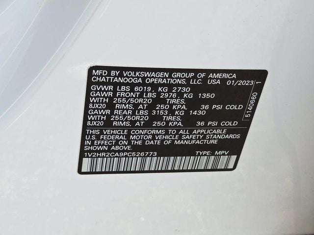 2023 Volkswagen Atlas 3.6L V6 SE w/Technology