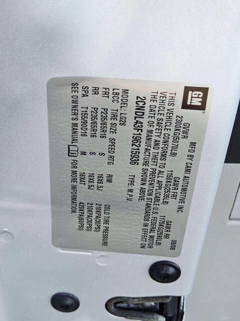 2009 Chevrolet Equinox LT