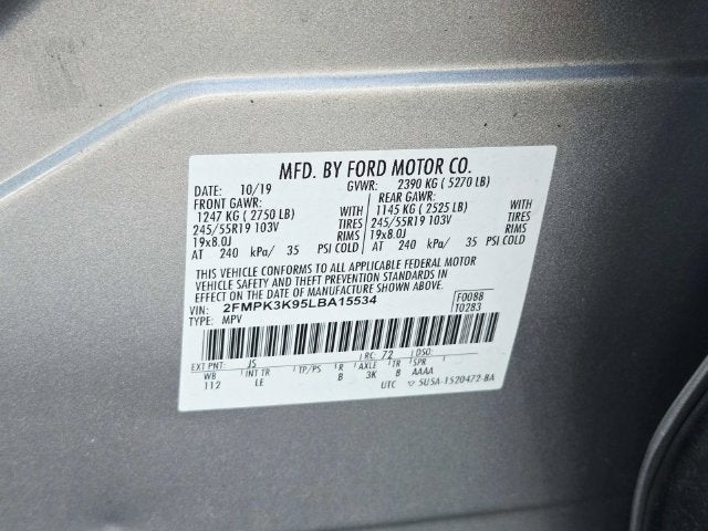 2020 Ford Edge Titanium