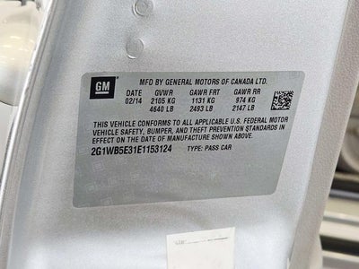 2014 Chevrolet Impala Limited LT