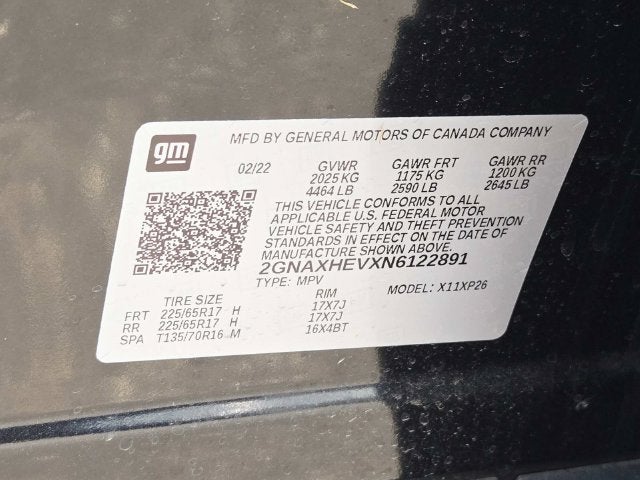 2022 Chevrolet Equinox LS