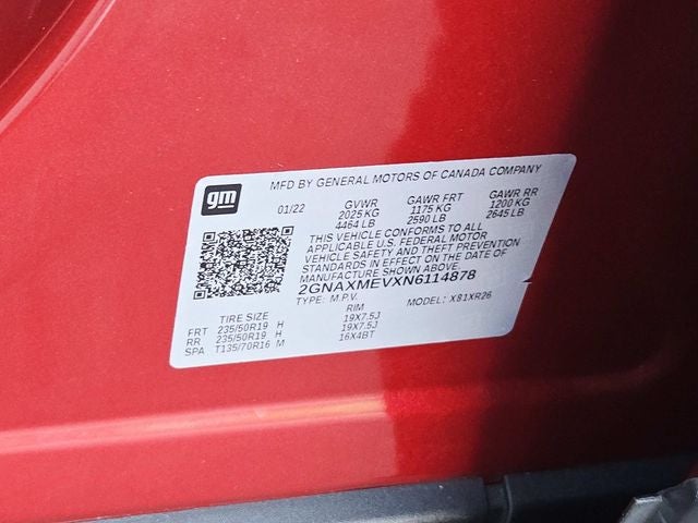 2022 Chevrolet Equinox RS