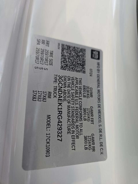 2024 Chevrolet Silverado 1500 WT