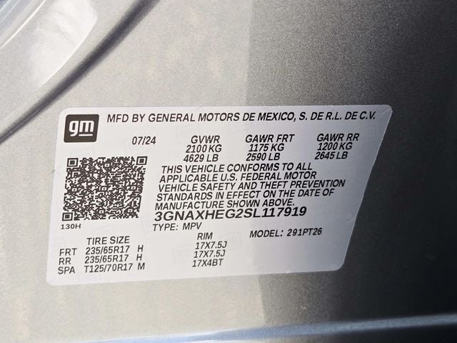 2025 Chevrolet Equinox LT