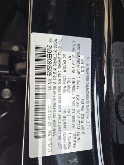 2025 Mazda Mazda CX-30 2.5 S Select Sport AWD