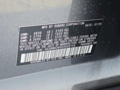 2025 Subaru Legacy Premium
