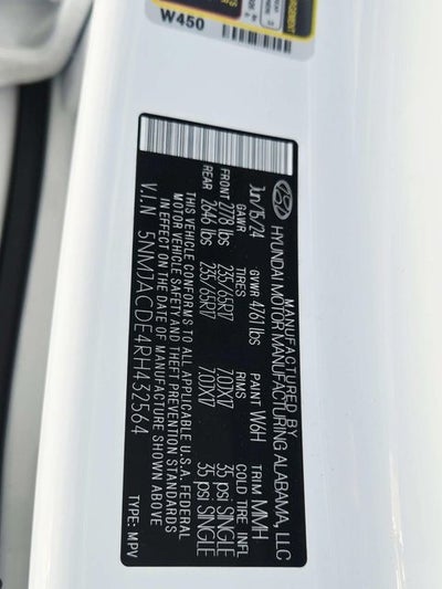 2024 Hyundai Tucson SE