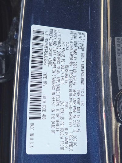 2025 Mazda Mazda CX-50 2.5 S Premium Plus Package