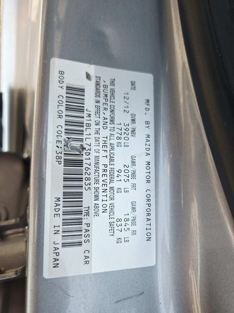 2013 Mazda Mazda3 i Touring