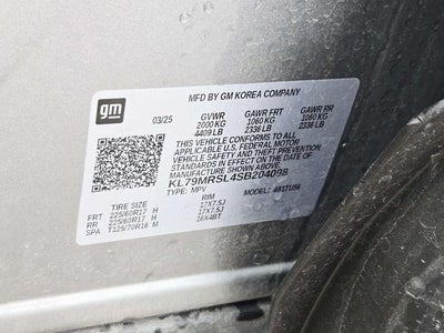 2025 Chevrolet TrailBlazer LT