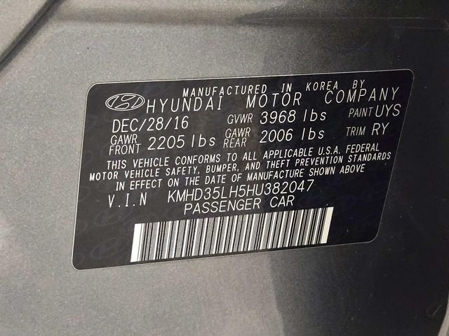 2017 Hyundai Elantra GT Base