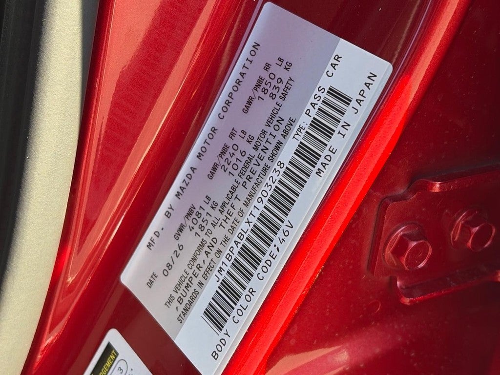 2026 Mazda Mazda3 Sedan 2.5 S Select Sport