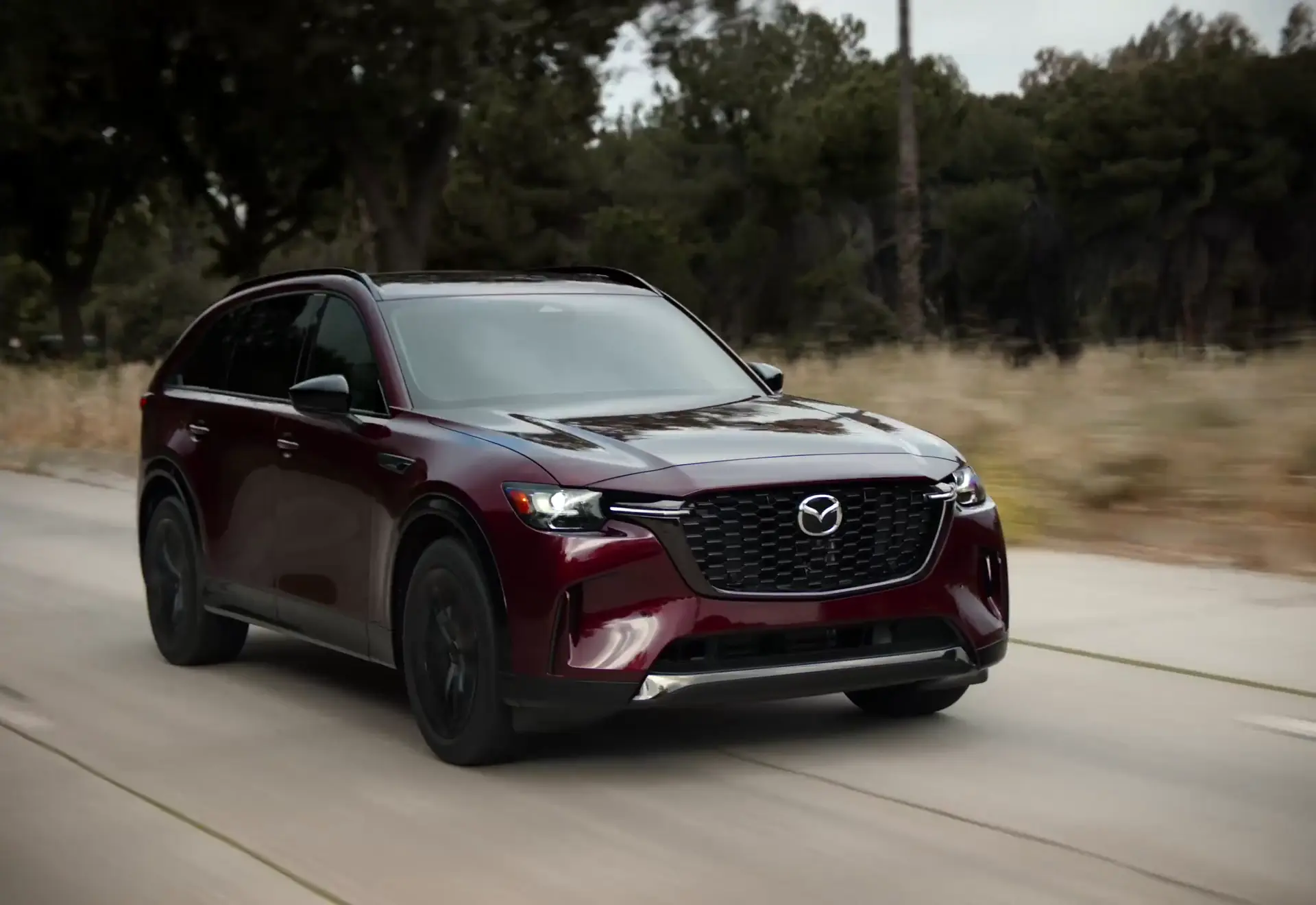 2027 Mazda CX-90 driving | Bommarito Mazda South County in St. Louis MO