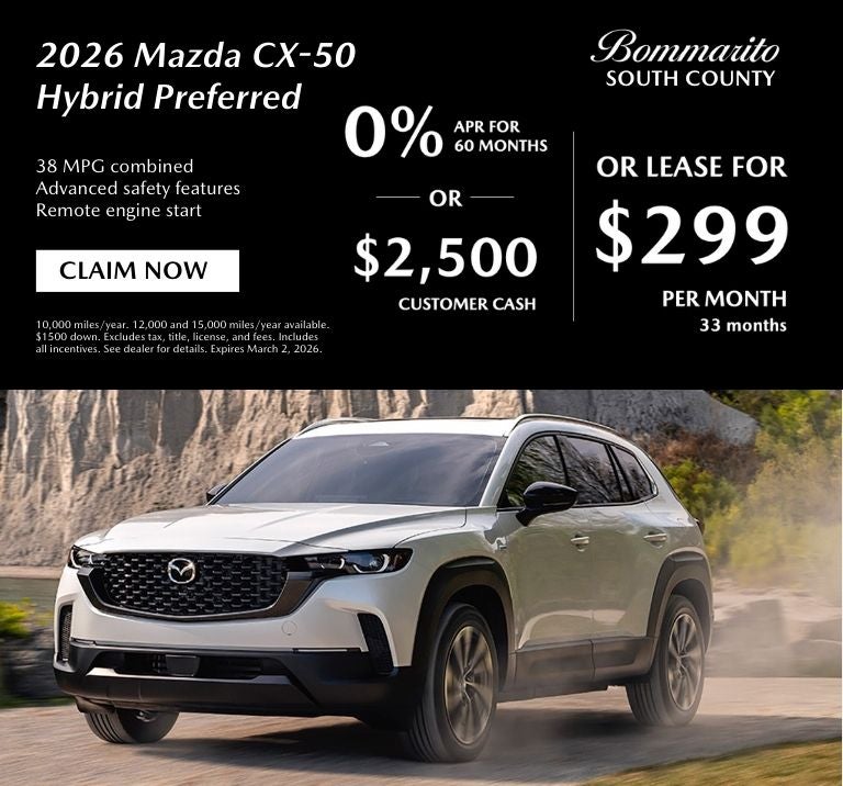 2026 Mazda CX-50 Hybrid Preferred 0% APR